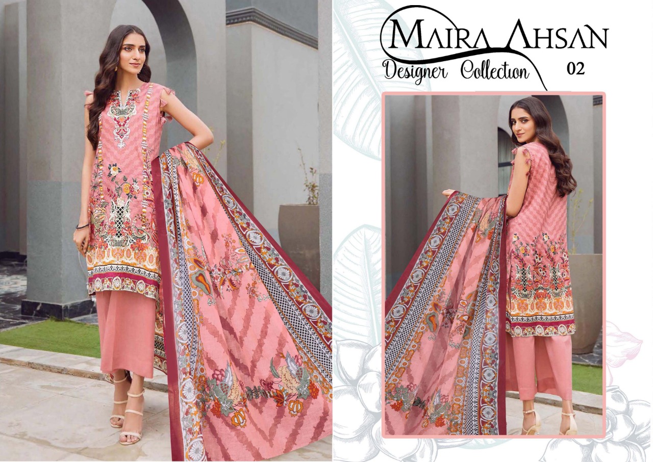 Maira Ahsan Designer Collection Vol 1  Salwar Suit Wholesale Catalog 10 Pcs