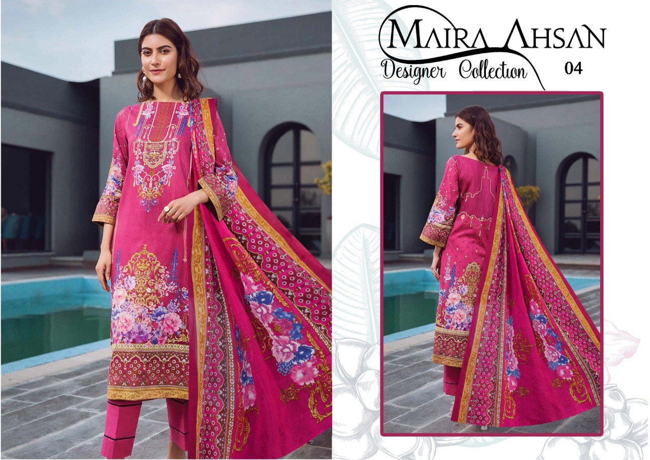 Maira Ahsan Designer Collection Vol 1  Salwar Suit Wholesale Catalog 10 Pcs