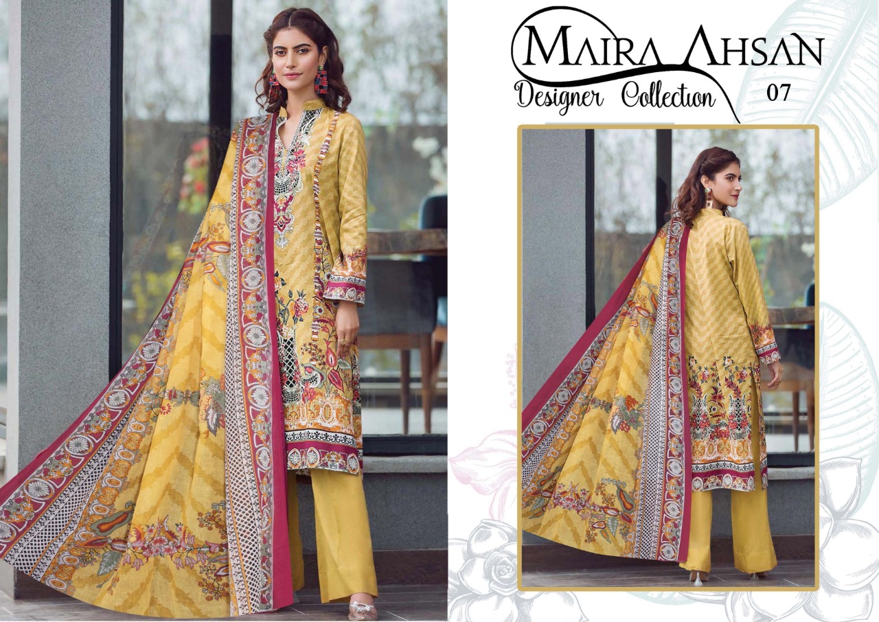 Maira Ahsan Designer Collection Vol 1  Salwar Suit Wholesale Catalog 10 Pcs