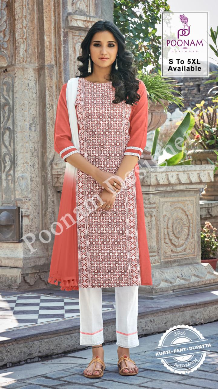 Latest Naira Kurti Design With Plazzo For Girls 2023
