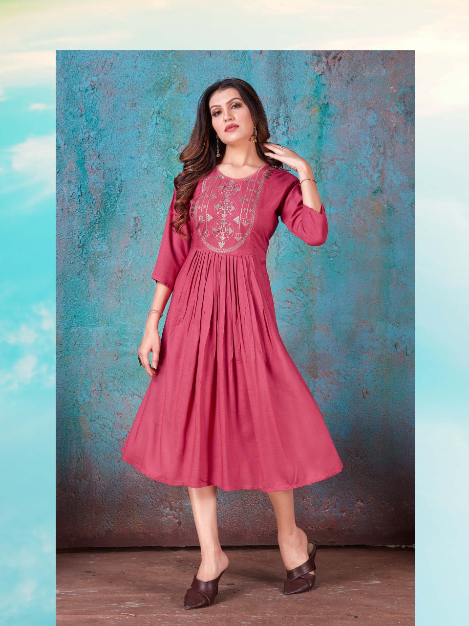 Rung Moksha  Vol 2 Rayon Casual Wear Designer Kurtis  Catalog