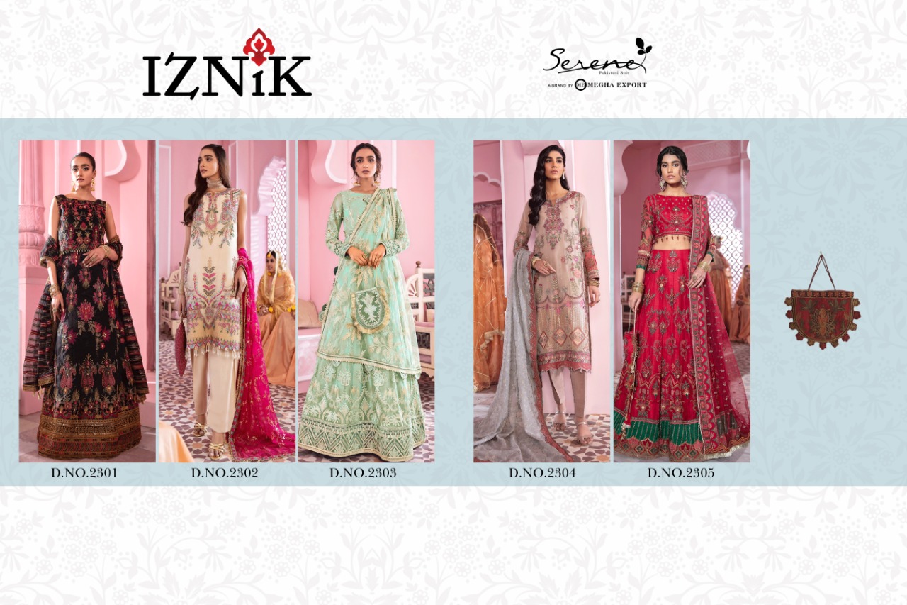 Serene Iznik Heavy Designer Pakistani Salwar Suits  Catalog