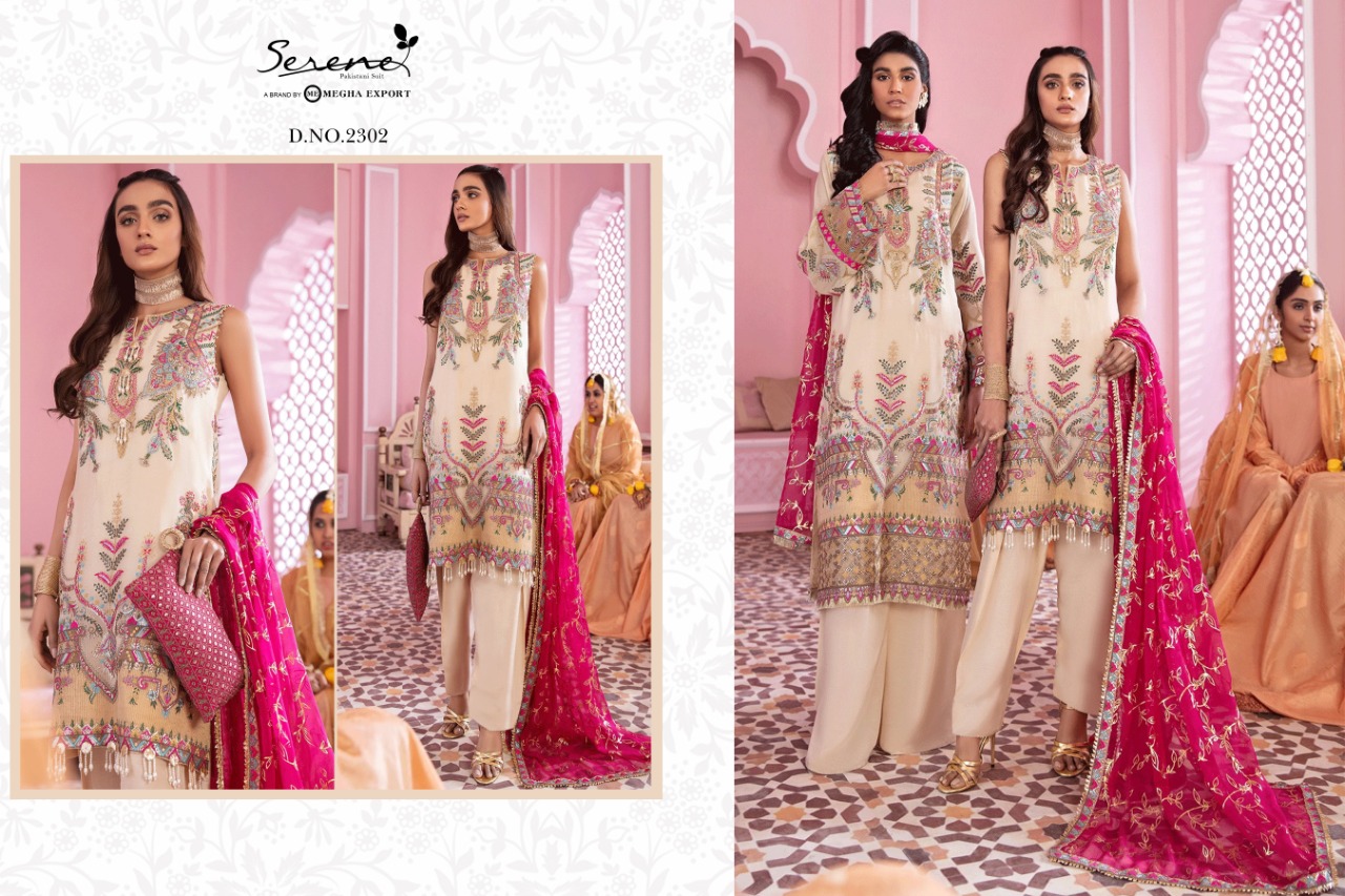 Serene Iznik Heavy Designer Pakistani Salwar Suits  Catalog
