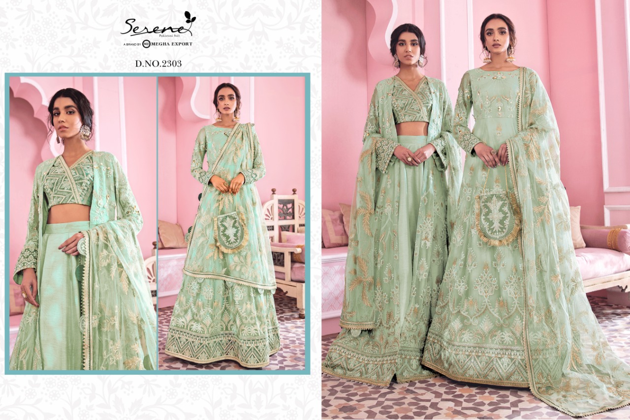 Serene Iznik Heavy Designer Pakistani Salwar Suits  Catalog