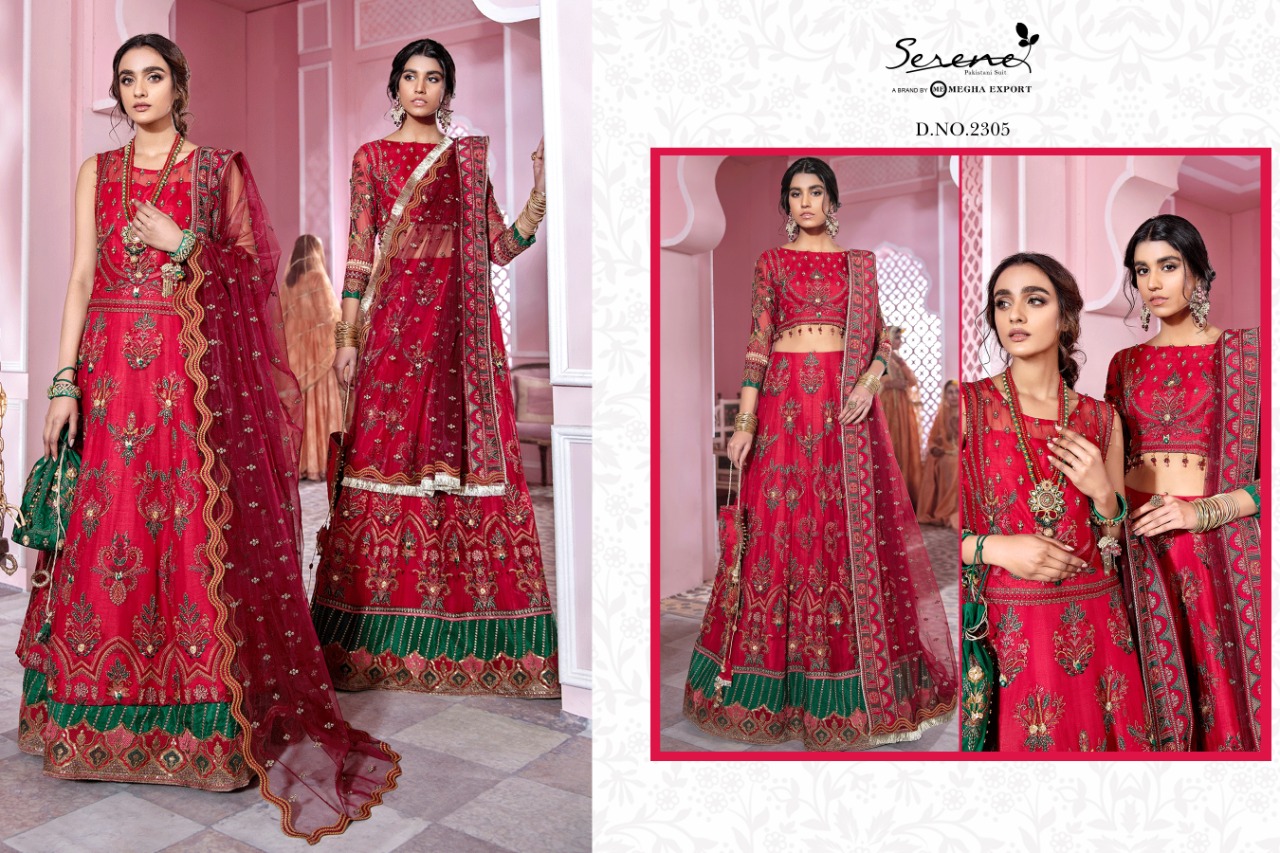 Serene Iznik Heavy Designer Pakistani Salwar Suits  Catalog