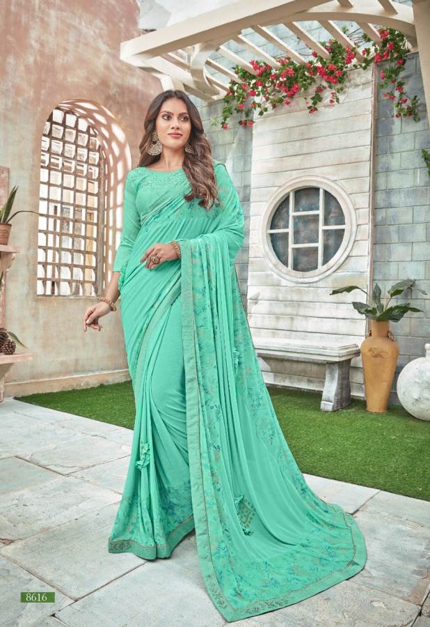 Shangrila Alisha Party Wear Designer Saree Catalog