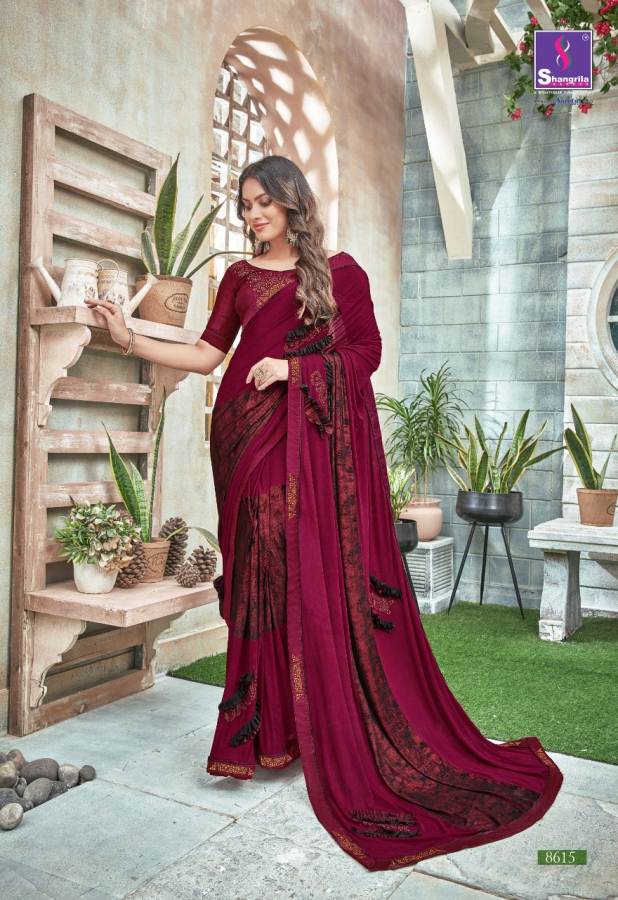 Shangrila Alisha Party Wear Designer Saree Catalog