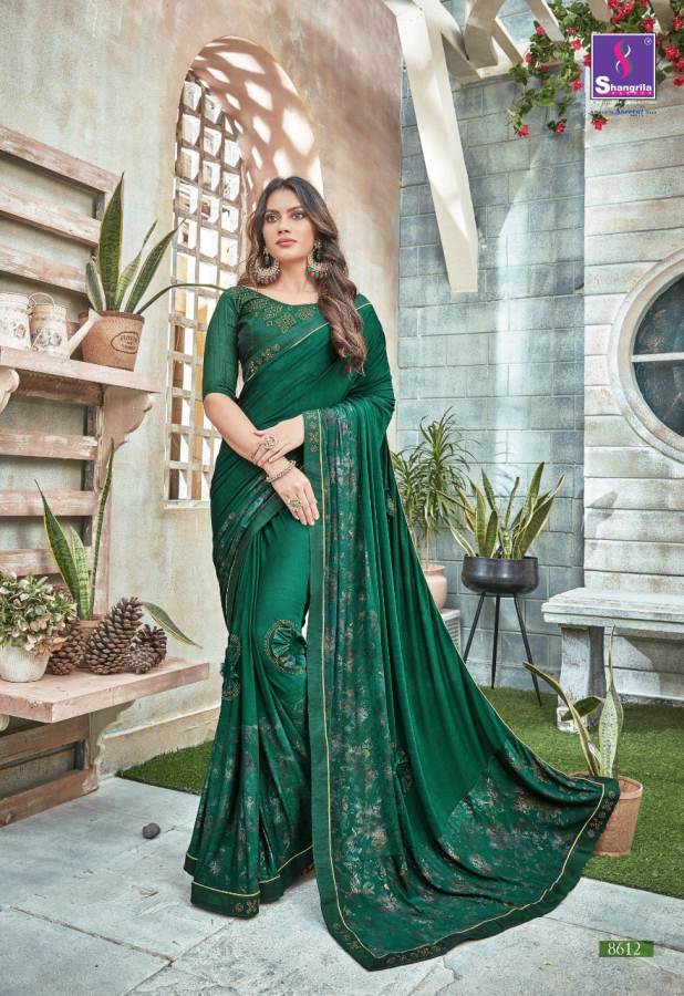 Shangrila Alisha Party Wear Designer Saree Catalog