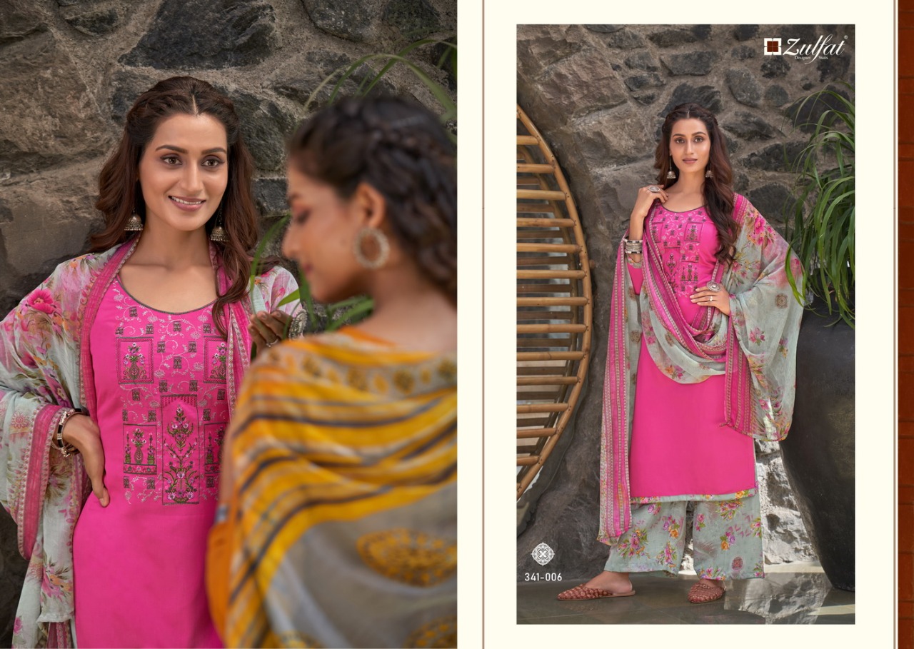 Zulfat Mohini Wholesale Cotton Dress Materials