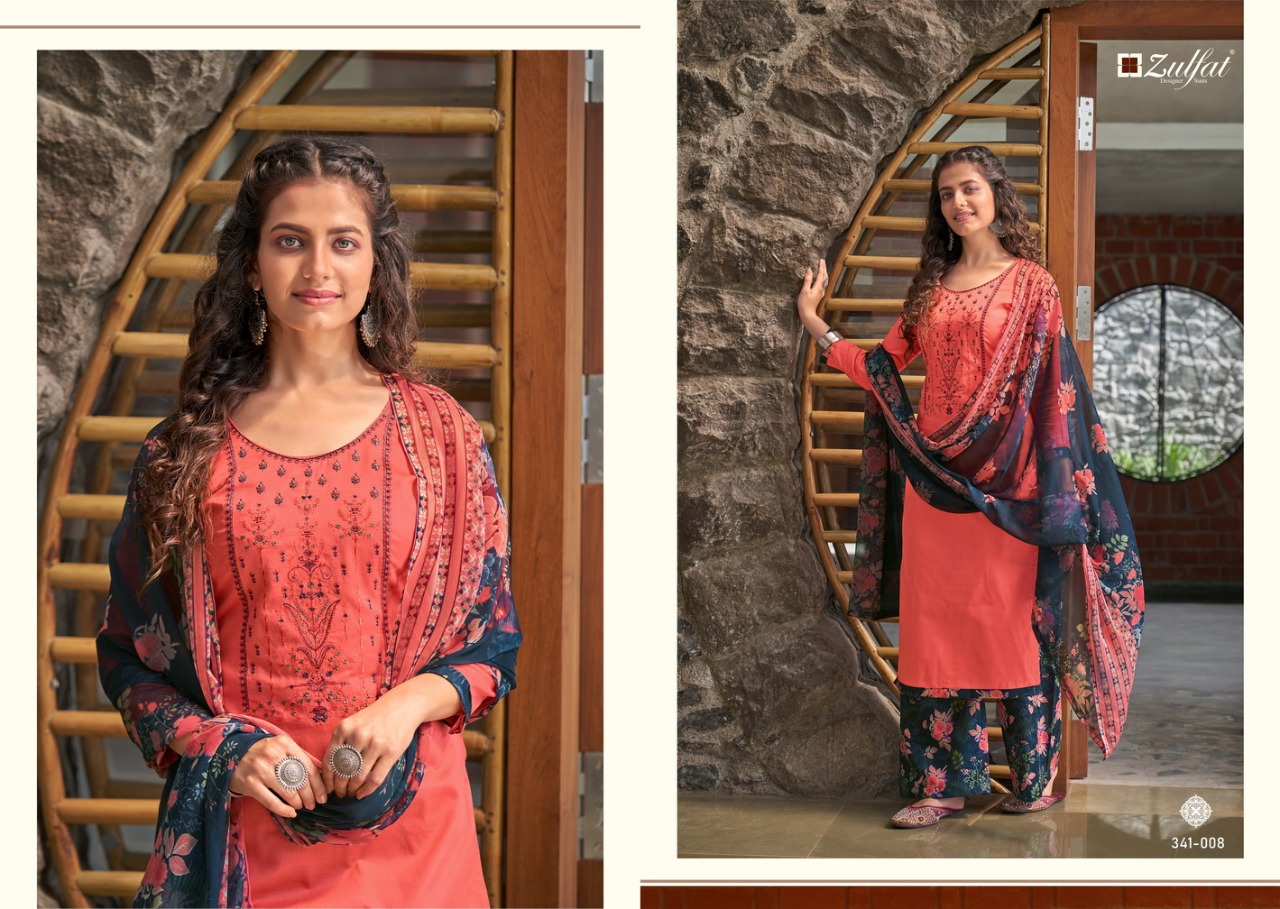 Zulfat Mohini Wholesale Cotton Dress Materials