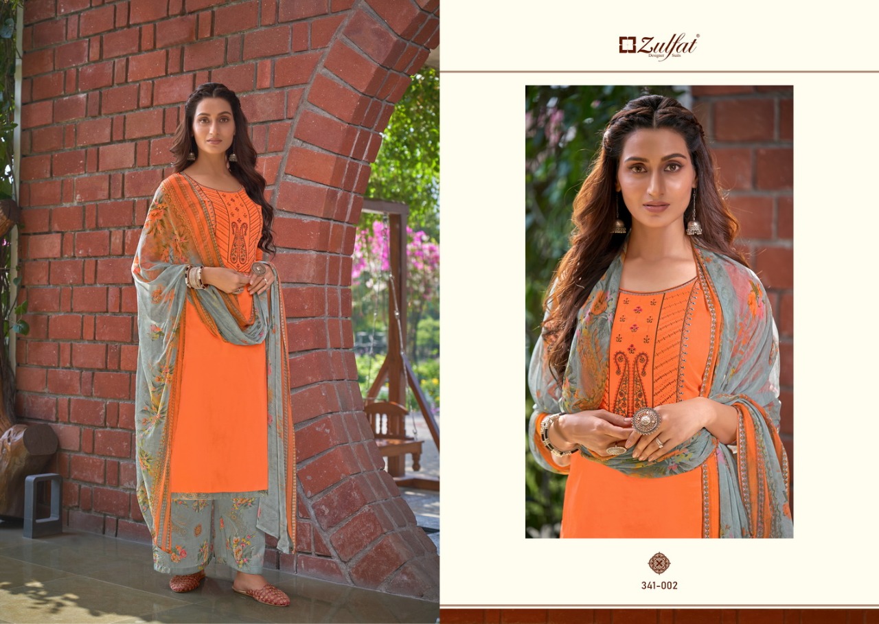 Zulfat Mohini Wholesale Cotton Dress Materials