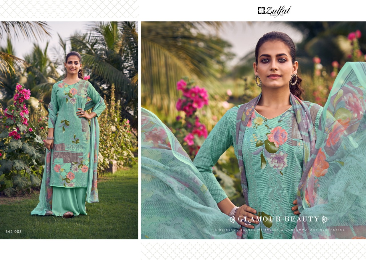Zulfat Summer Fiesta  Wholesale Cotton Dress Material Catalog
