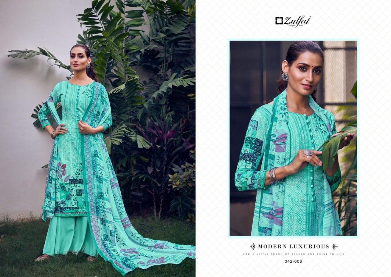 Zulfat Summer Fiesta  Wholesale Cotton Dress Material Catalog
