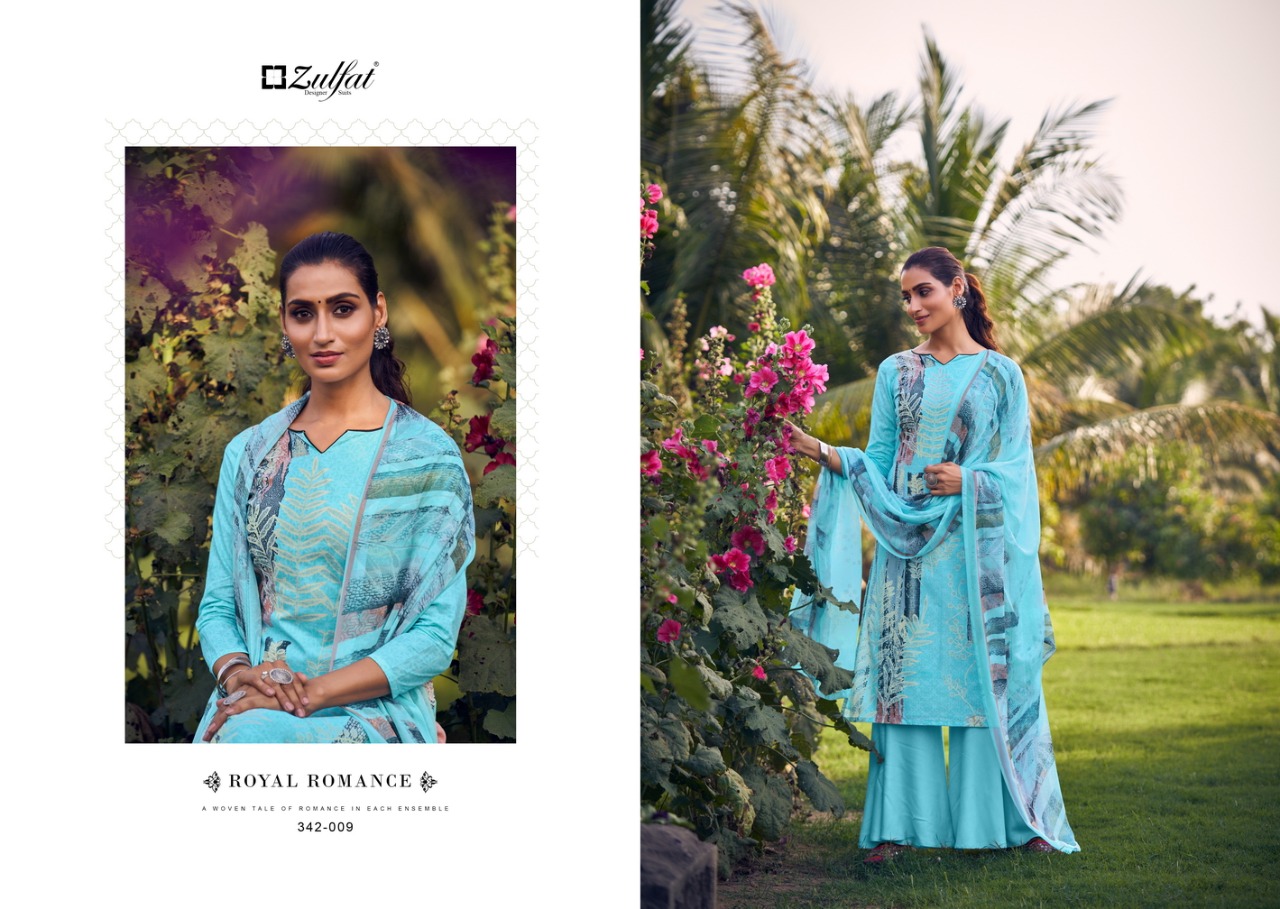 Zulfat Summer Fiesta  Wholesale Cotton Dress Material Catalog