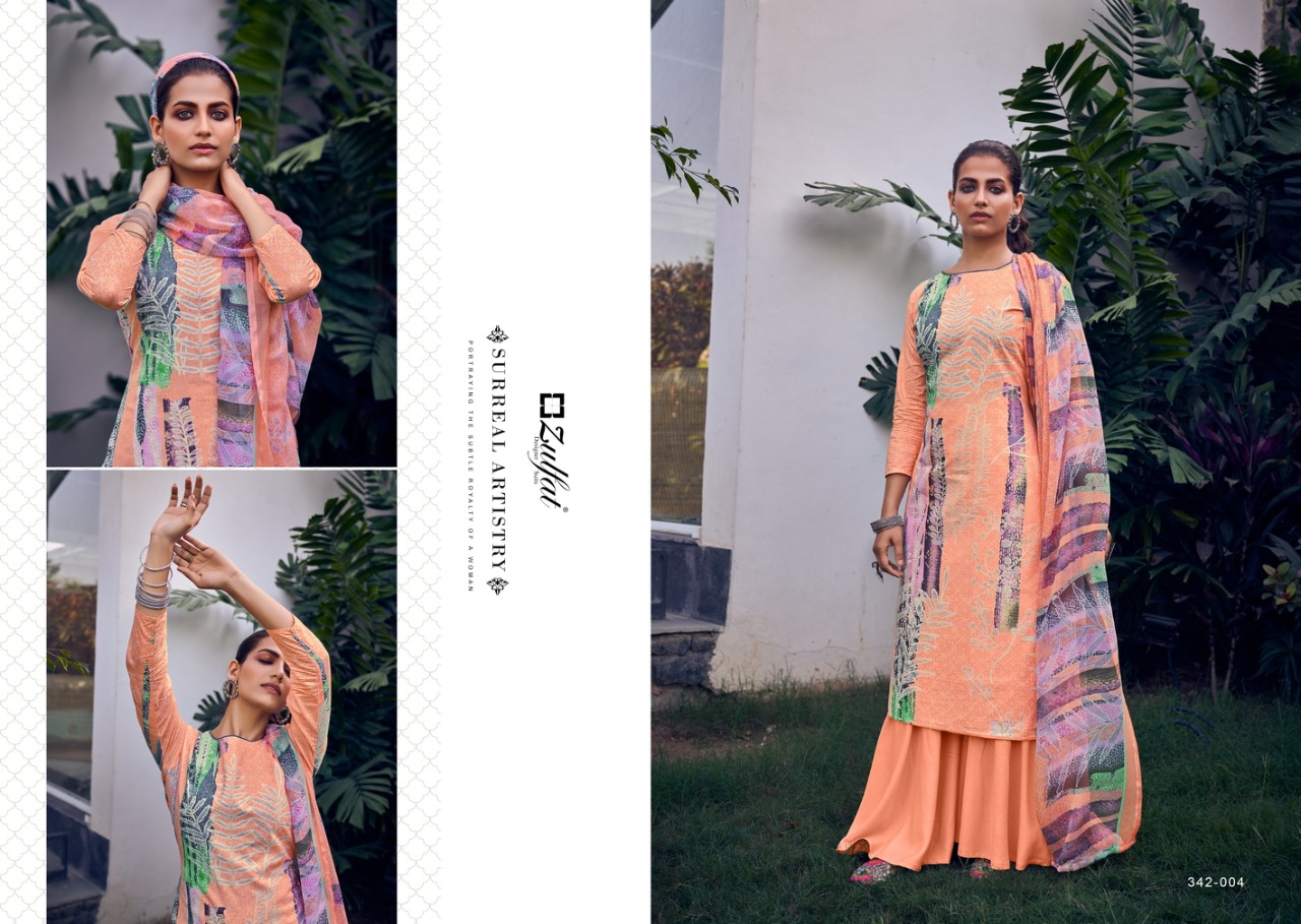Zulfat Summer Fiesta  Wholesale Cotton Dress Material Catalog