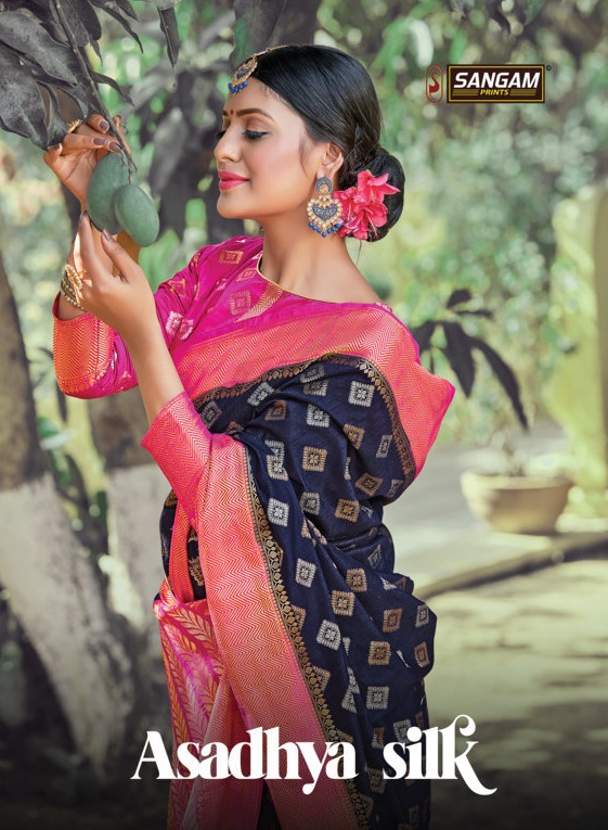 Sangam Presents Asadhya Silk Pure Soft Silk Sarees