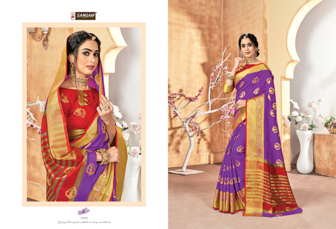 Sangam Presents Vaishnavi Handloom Silk Sarees