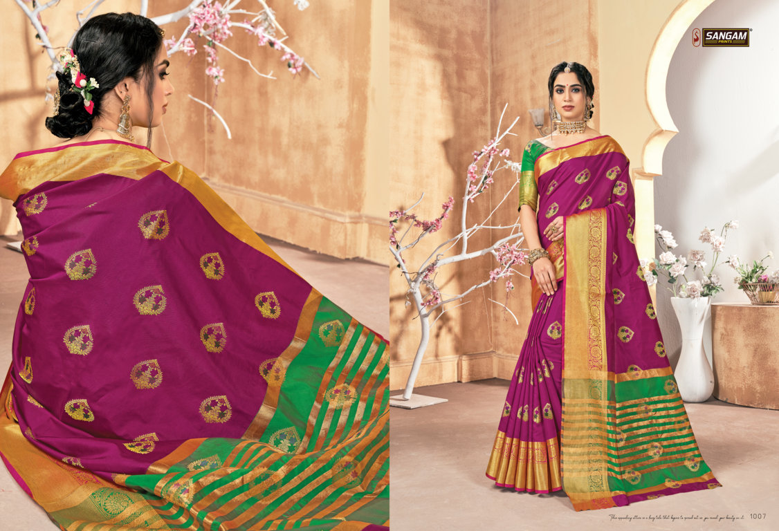 Sangam Presents Vaishnavi Handloom Silk Sarees