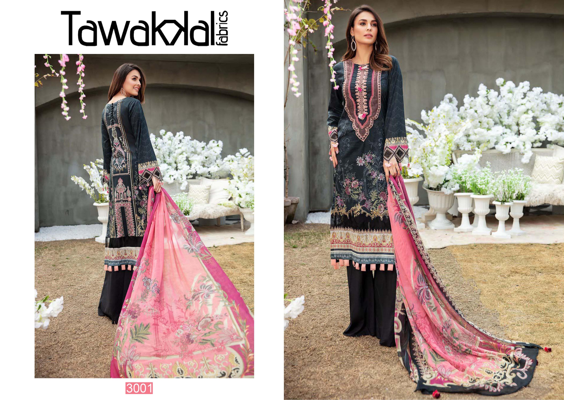 Tawakkal Opulence Luxury Cotton Vol  3 Pure Cotton Karachi Dress Material