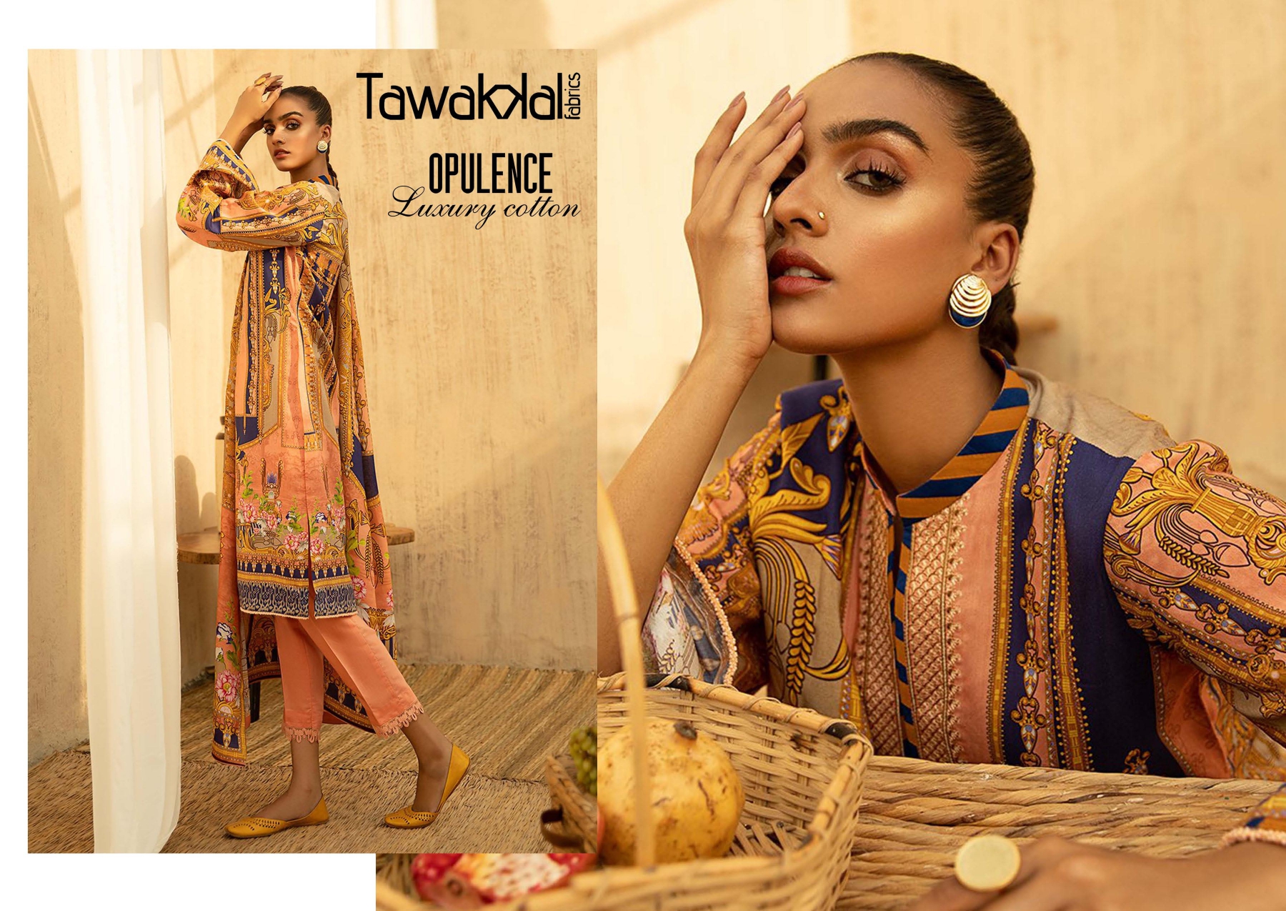 Tawakkal Opulence Luxury Cotton Vol  3 Pure Cotton Karachi Dress Material