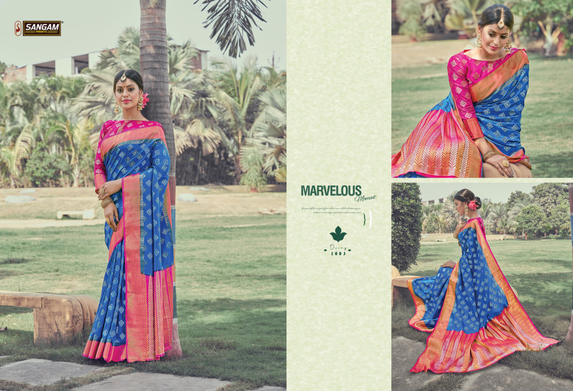 Sangam Presents Asadhya Silk Pure Soft Silk Sarees