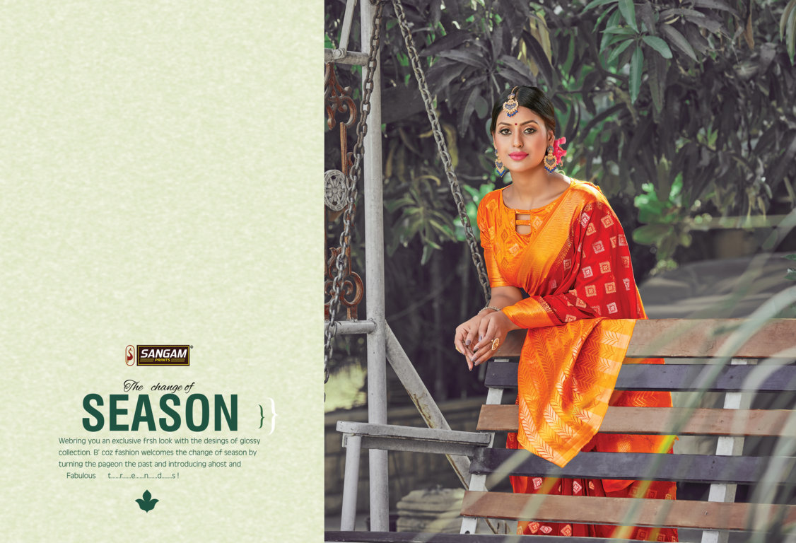 Sangam Presents Asadhya Silk Pure Soft Silk Sarees
