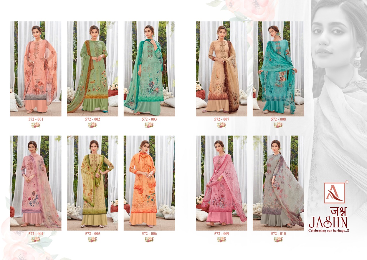 Alok Jashn Fancy Digitlal Printed Salwar Buy Cotton Suit Wholesale Market