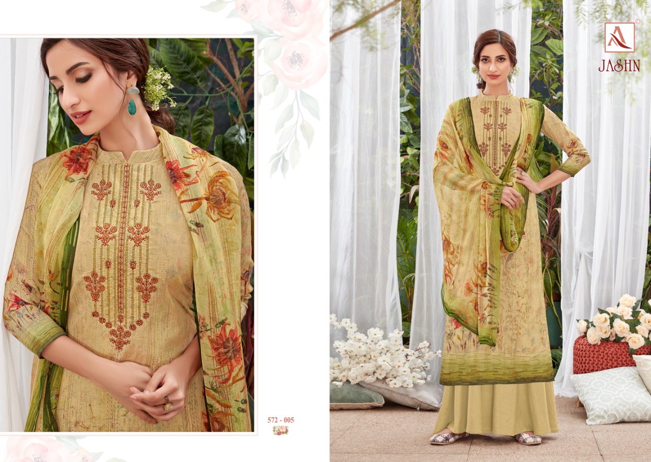 Alok Jashn Fancy Digitlal Printed Salwar Buy Cotton Suit Wholesale Market