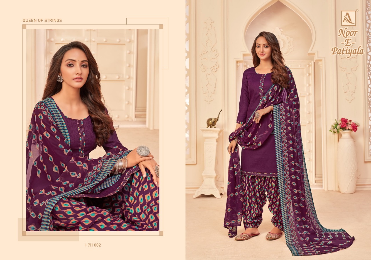 Alok Noor E Patiyala Vol  13 Punjabi Patiyala Dress Material Buy Latest  Patiala Suit