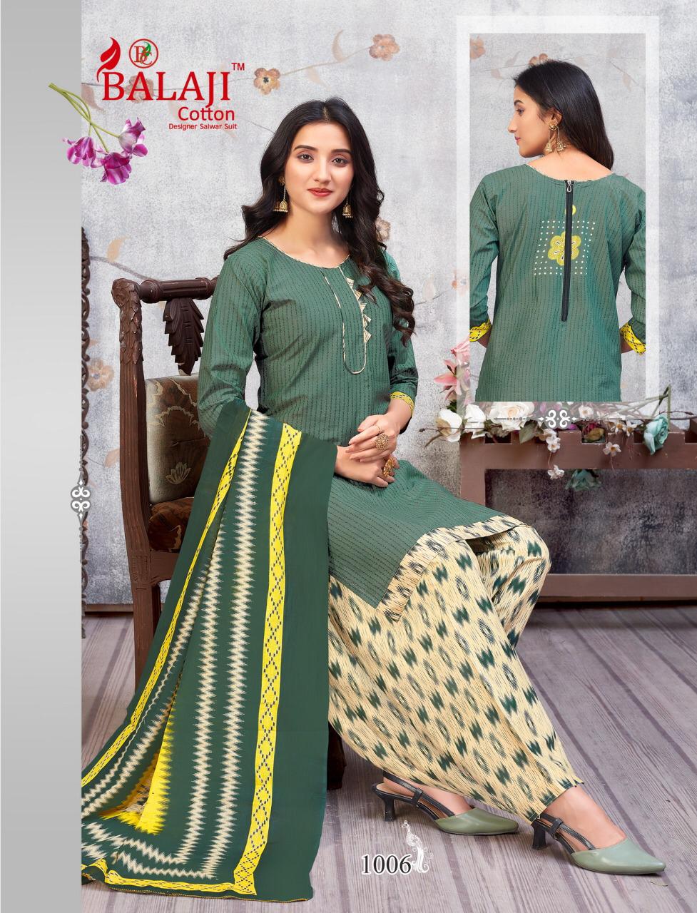 Balaji Cotton Sui Dhaga Vol 1 Cotton Dress Material Buy  Women's Dress Material Online Low Price