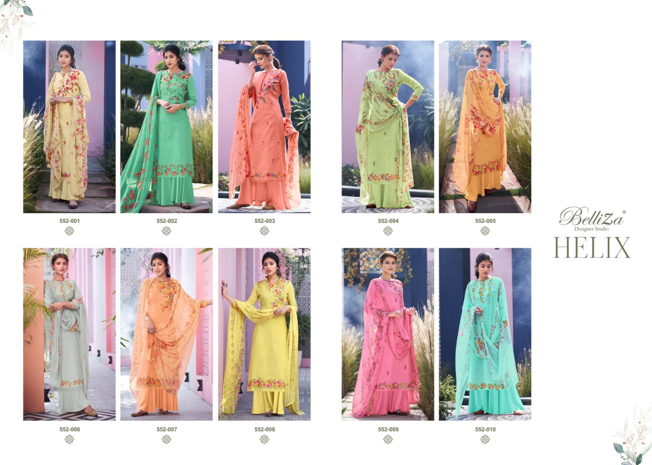Belliza Helix  Vol  2 Dress Material  Buy Designer Salwar Suits Online