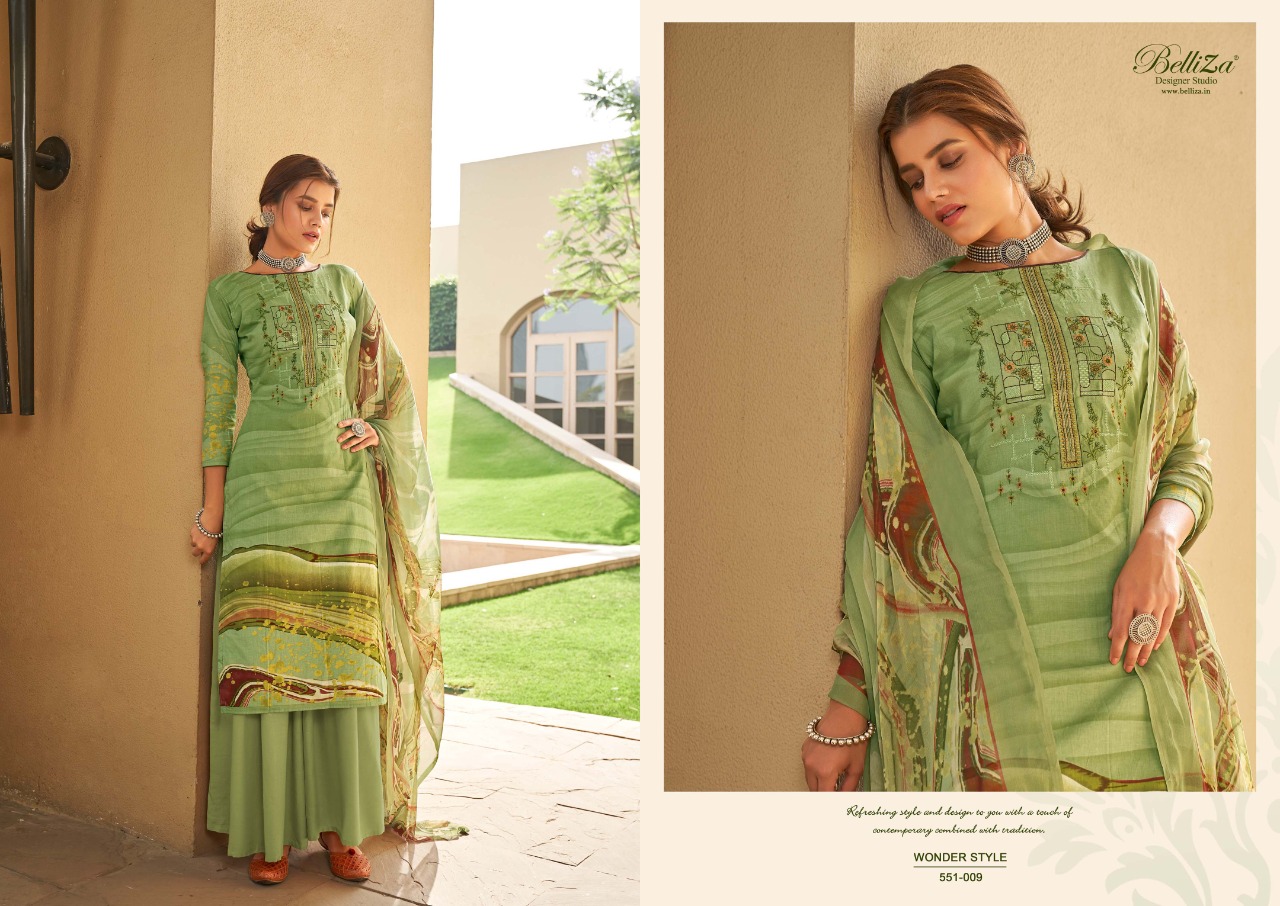 Belliza Wonder Style Pure Premium Cotton Dress Material Buy Women's Dress Material