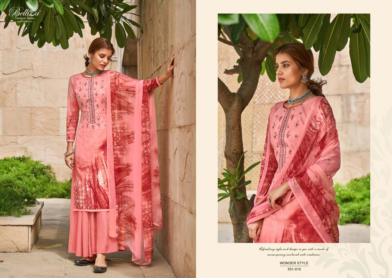 Belliza Wonder Style Pure Premium Cotton Dress Material Buy Women's Dress Material