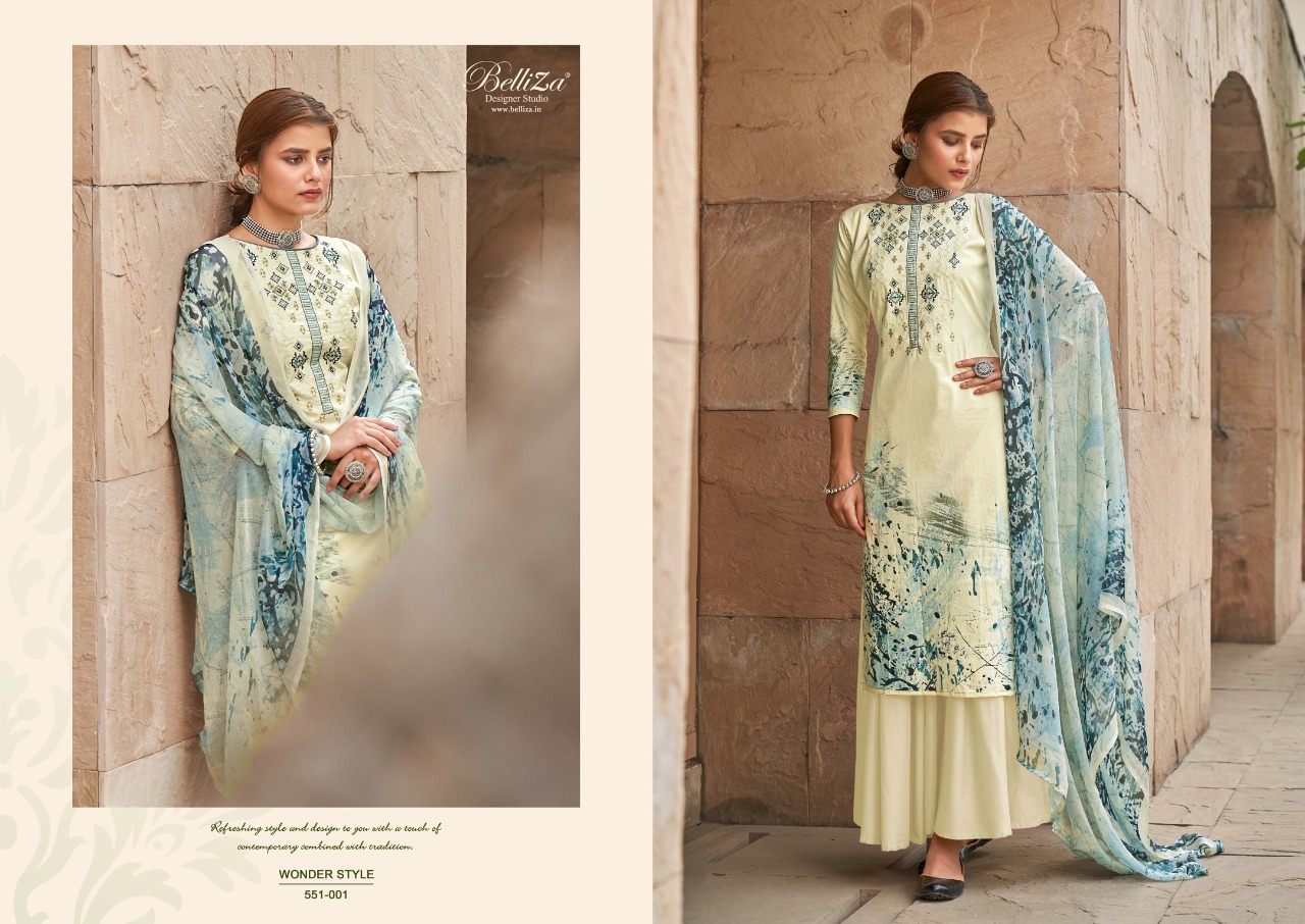 Belliza Wonder Style Pure Premium Cotton Dress Material Buy Women's Dress Material