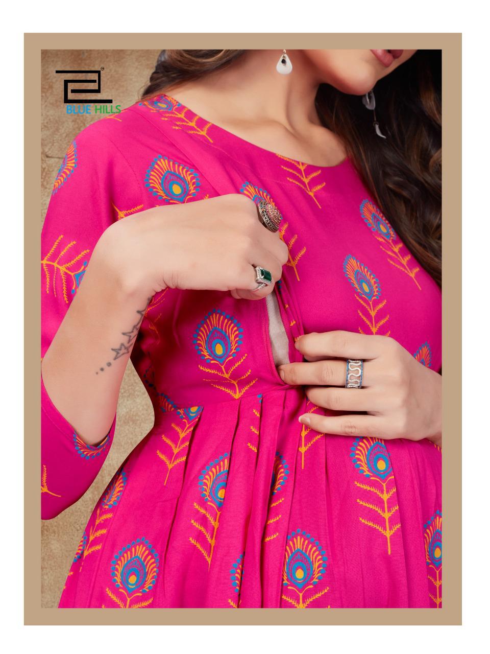 Blue Hills Good News Vol  4 Rayon Printed Kurti  Catalog