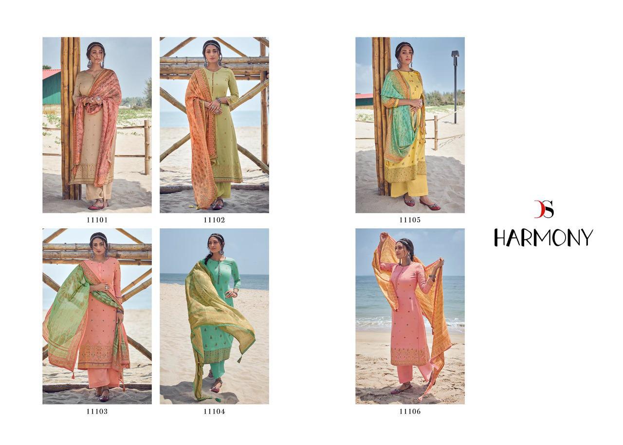 Deepsy Harmony Jam Satin Designer Festive Wear Salwar Kameez  Catalog
