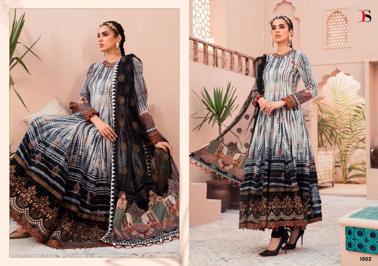 Deepsy Maria B Lawn 2021 Vol 3 Pakstani Salwar Suits Wholesale Pakistani Suits In Surat From Wholesalers
