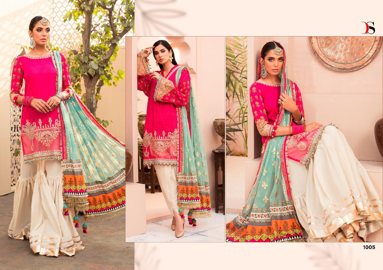 Deepsy Maria B Lawn 2021 Vol 3 Pakstani Salwar Suits Wholesale pakistani suits in Surat from wholesalers 3
