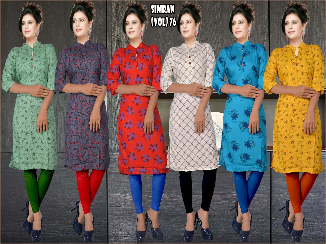 Fc Colors Vol 76  Buy Casual Kurtis Online In India At Best  Low Rate