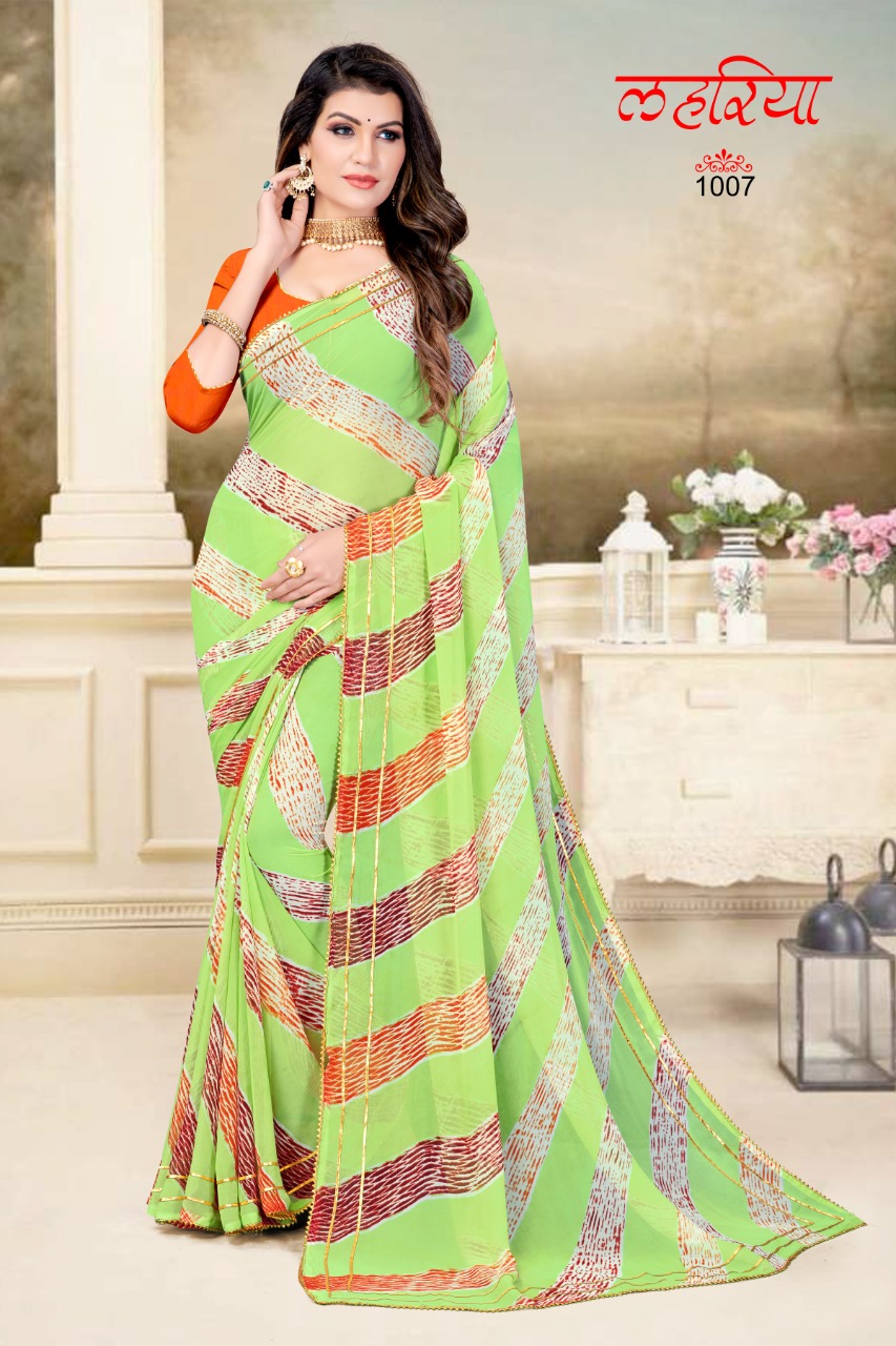 Fc Laheriya  Casual Wear Saree Catalog