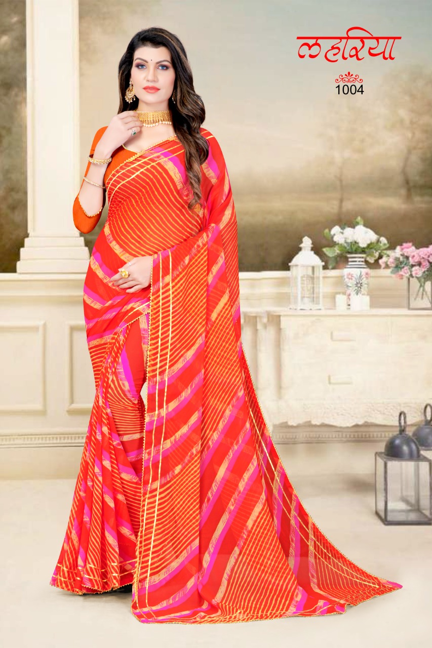 Fc Laheriya  Casual Wear Saree Catalog