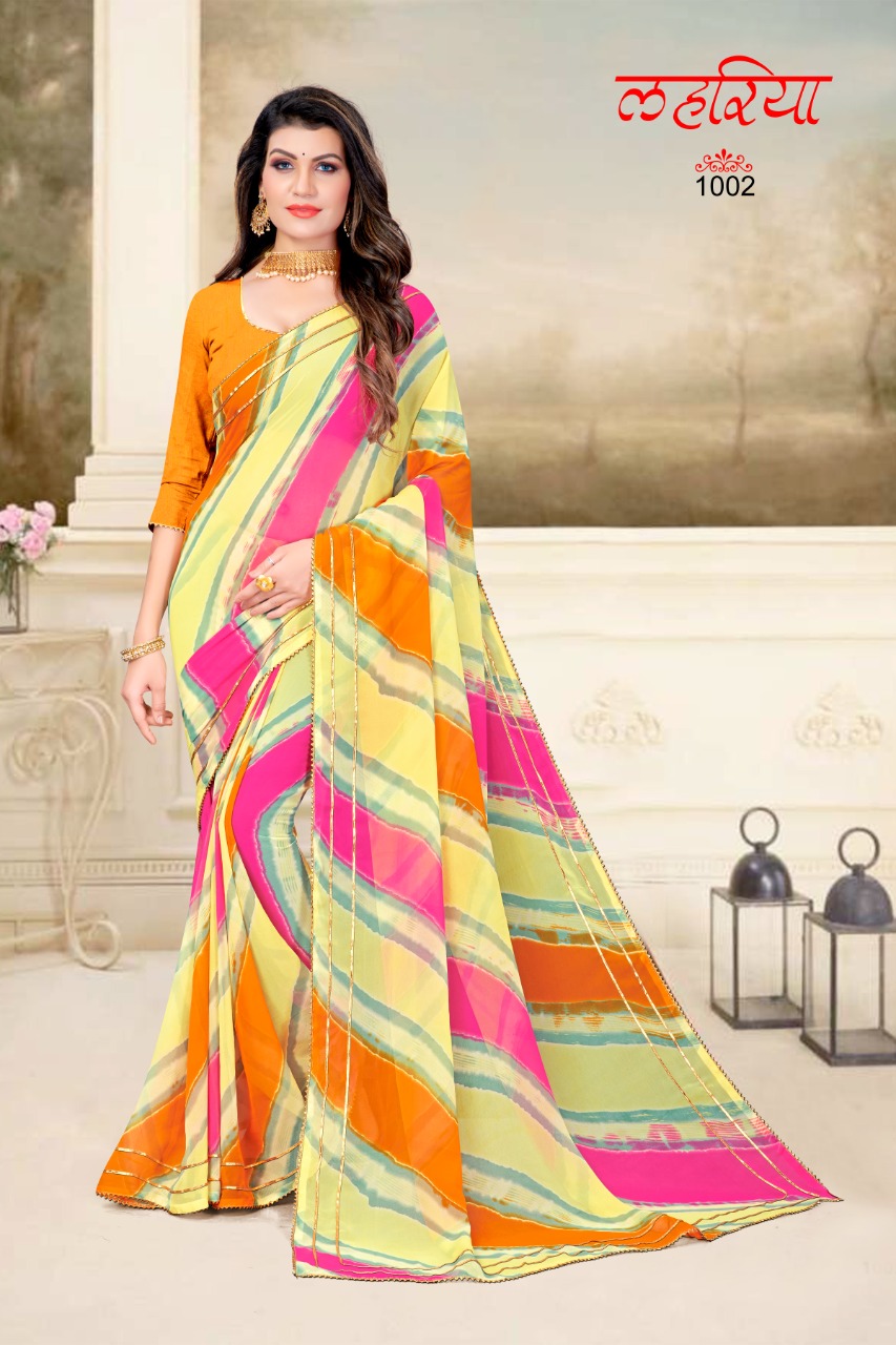 Fc Laheriya  Casual Wear Saree Catalog