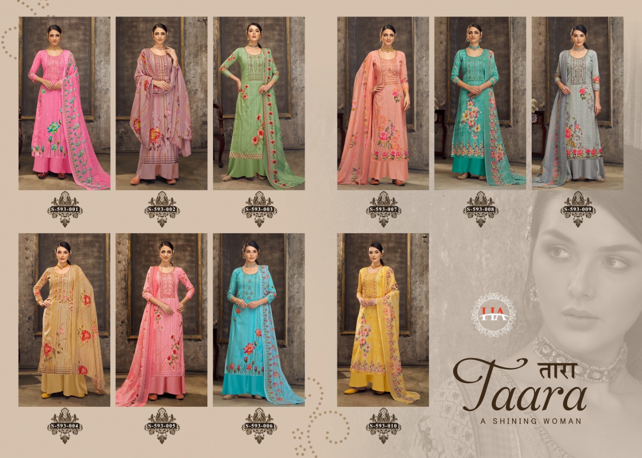 Harshit Taara Vol  2 Pure Cotton Digital Printed Designer Dress Material  Catalog