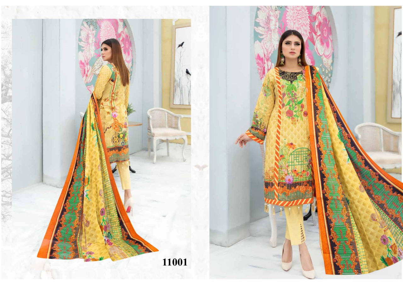 Iris Vol  11 Cotton Printed Cotton Suits Buy  Karachi Suit Wholesale