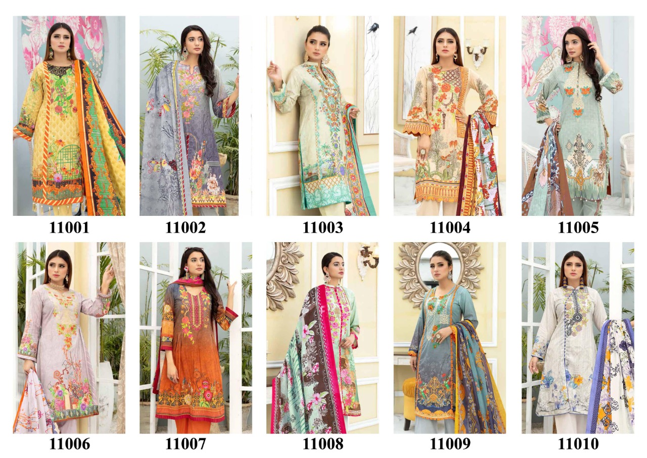Iris Vol  11 Cotton Printed Cotton Suits Buy  Karachi Suit Wholesale