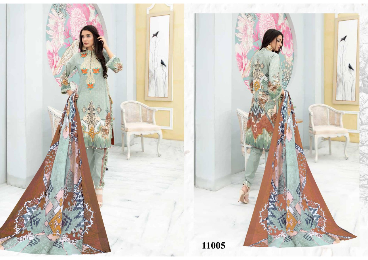 Iris Vol  11 Cotton Printed Cotton Suits Buy  Karachi Suit Wholesale