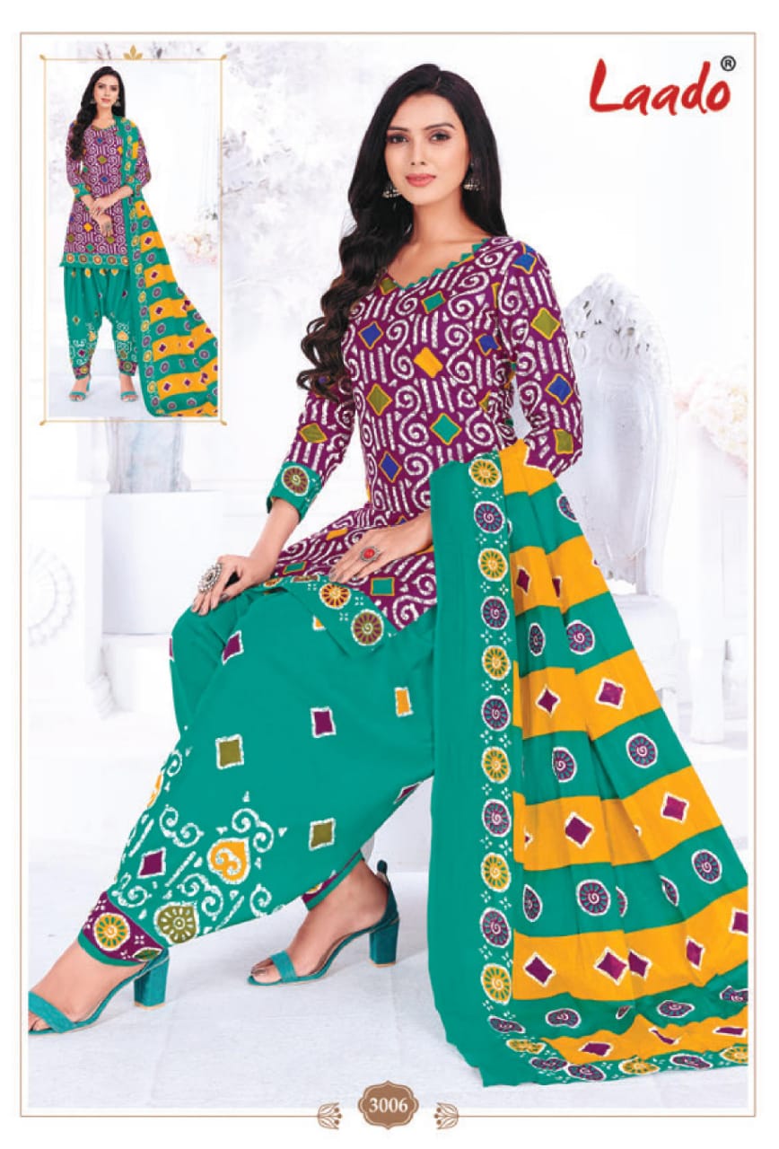 Laado Batik Special  Vol  3 Printed Cotton Buy Cotton Dress Material Online In India