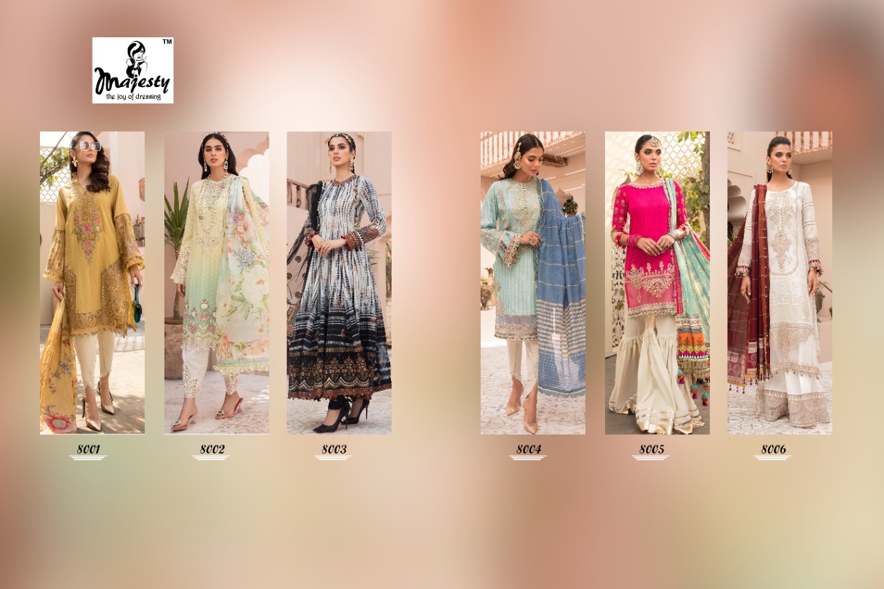 Majesty Maria B Lawn Vol 8 Bulk Buy Wholesale Pakistani Salwar Kameez
