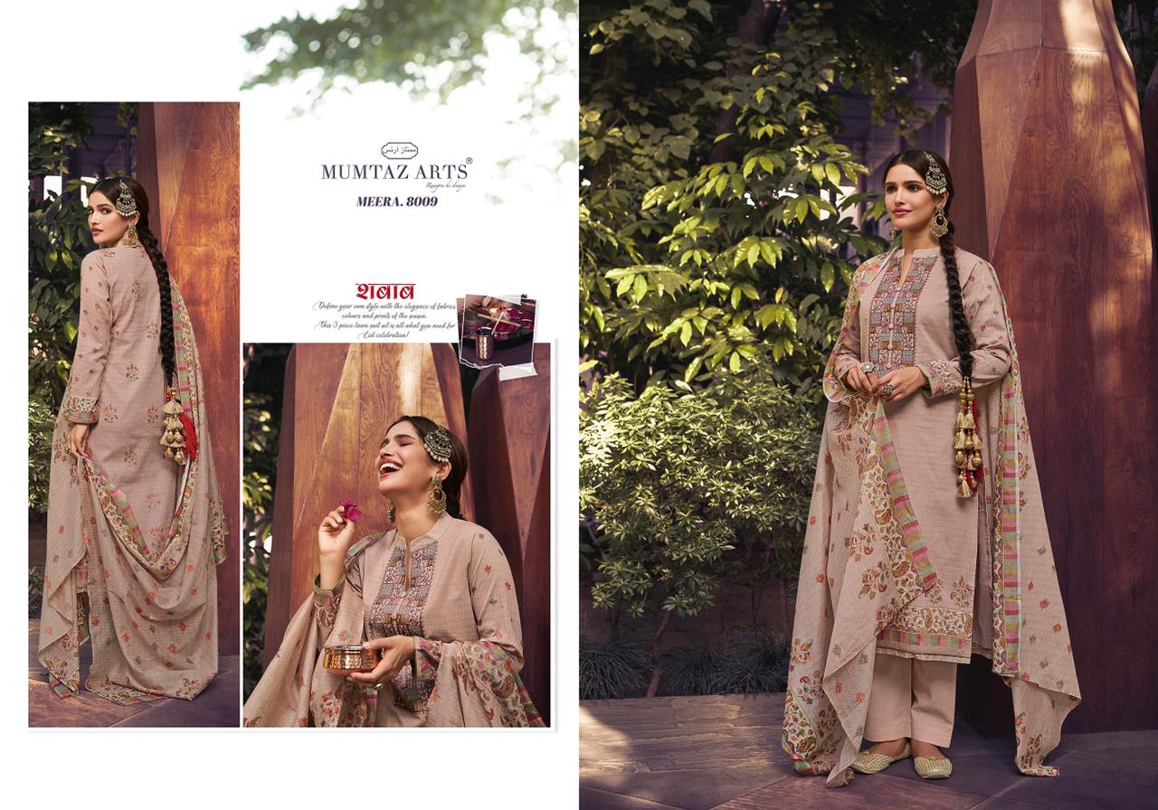 Mumtaz Arts  Meera Buy  Ladies Cotton Dress Materials Catalog