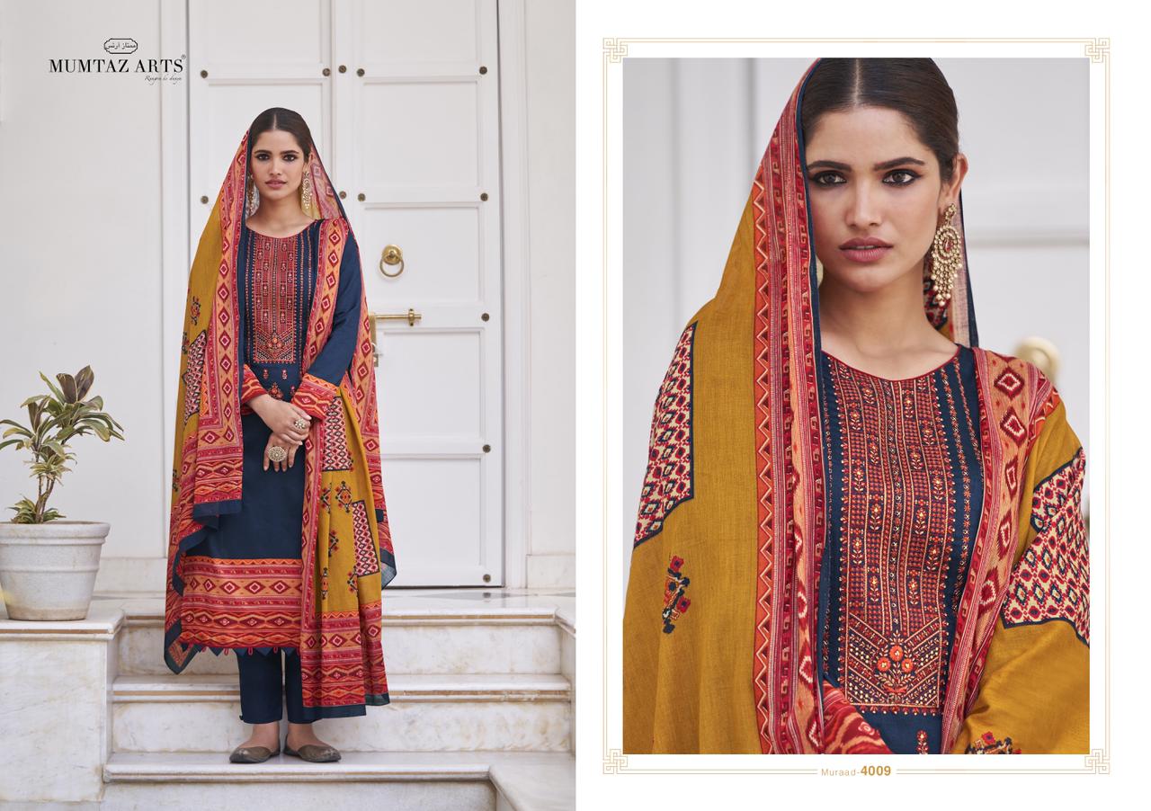 Mumtaz Arts  Muraad  Buy Ladies Cotton Dress Materials